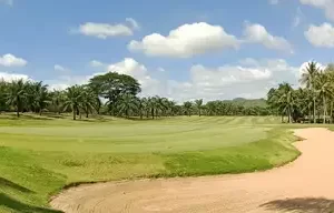Scenic view of Palm Hills Golf Club in Hua Hin, a golf partner of Fairways of Eden.