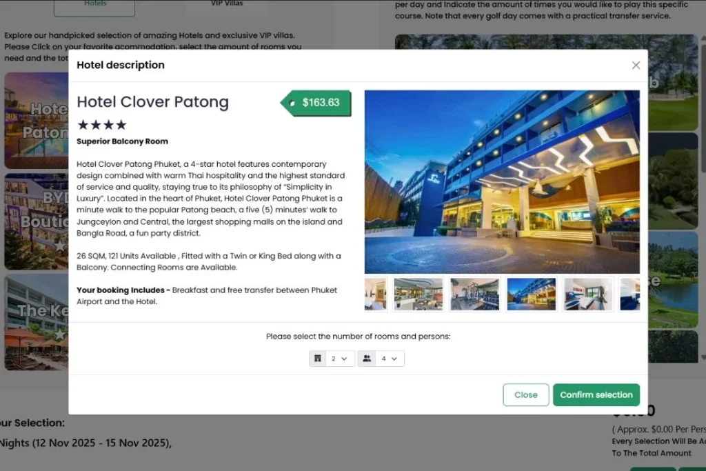 How to book your golf holiday choose your hotel 2