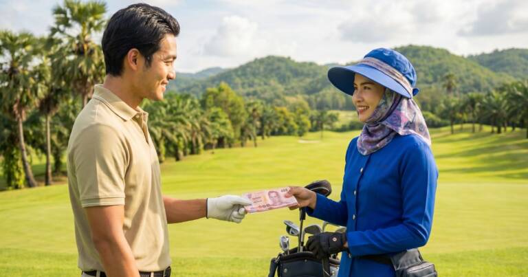 Trinkgeld im Thailand-Golf – Was Golfer vor ihrer Runde wissen sollten