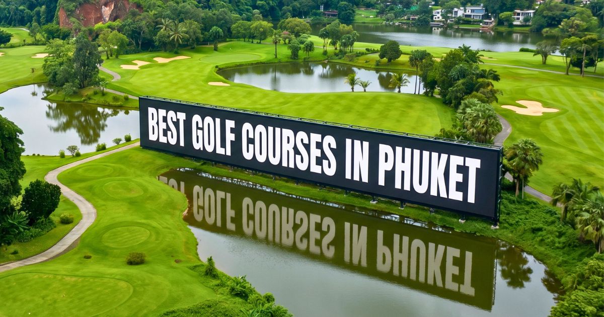 De beste golfbanene i Phuket i 2026