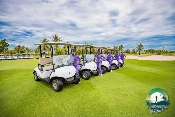 Royal Lakeside Golf Chonburi Fairways of Eden Golf Cart and Caddies