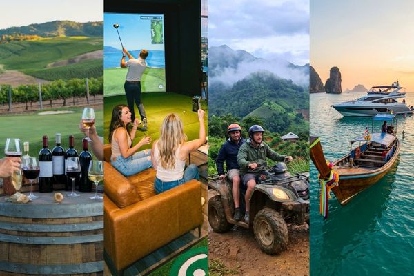 Thailand activities and experiences selection for golf holidays