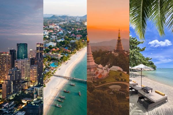 Thailand golf holiday destination selection