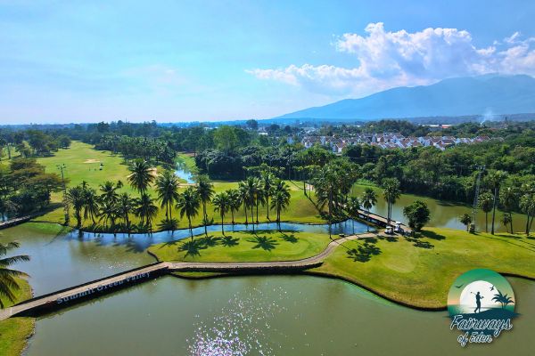 summit green valley chiang mai country club Fairways of Eden Aerial View