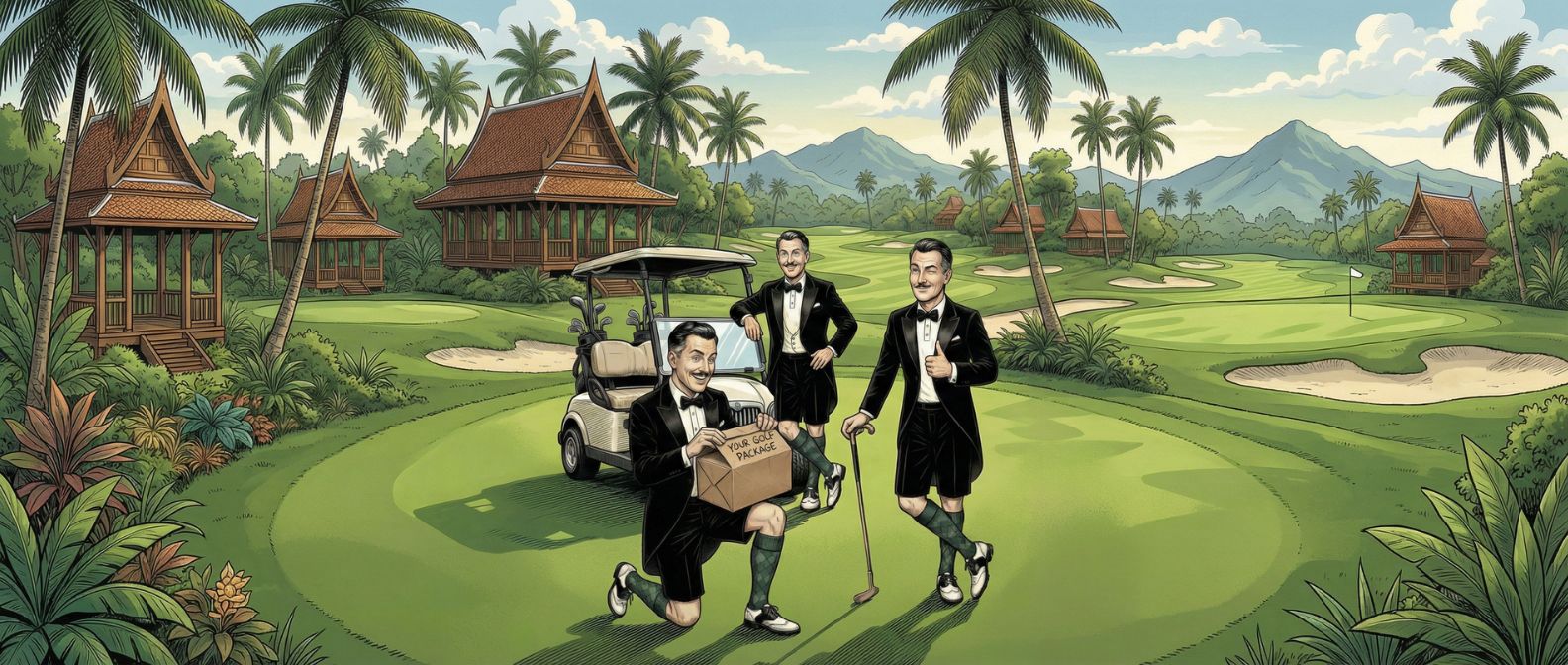 Bob Your Thailand Golf Concierge Banner