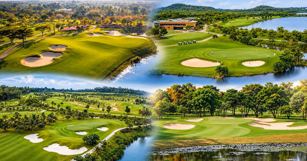 Siam Country Club Pattaya: Old Course vs Plantation vs Waterside vs Rolling Hills