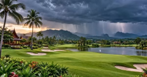 What Happens if It Rains During Golf in Thailand? Lightning, Delays & Refunds